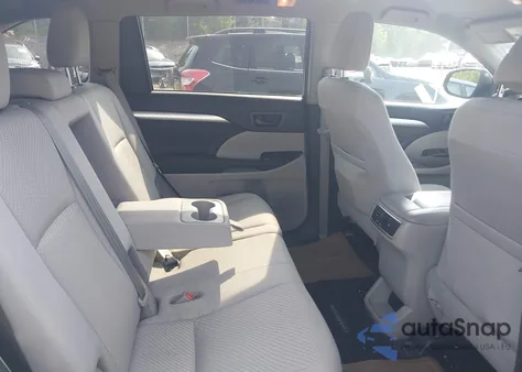 2016 Toyota Highlander Le V6 z USA, uszkodzony, nr VIN 5TDBKRFH4GS342532